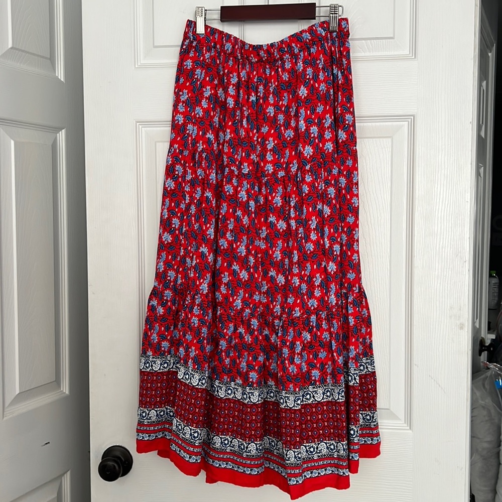 LOFT midi skirt